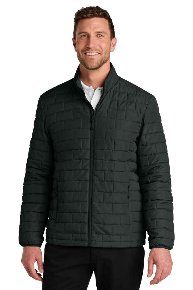Port Authority CFREE Brick Jacket J854 Deep Black