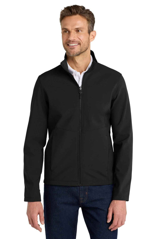 Port Authority Collective Soft Shell Jacket J901 Deep Black