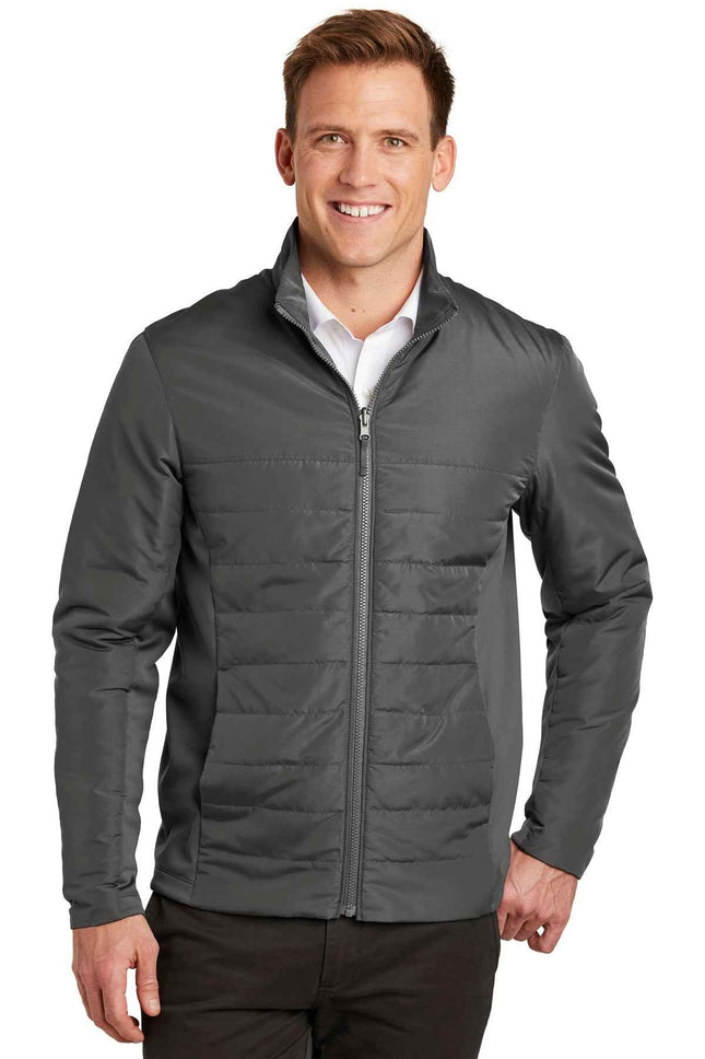 Port Authority Collective Insulated Jacket J902 Graphite