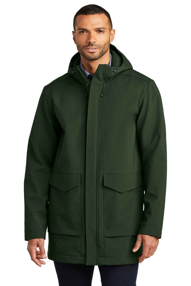 Port Authority Collective Outer Soft Shell Parka J919 Dark Olive Green