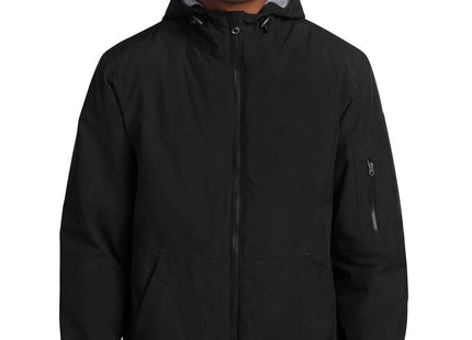 SportTek Waterproof Insulated Jacket JST56 Black