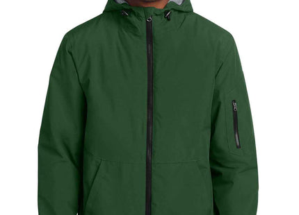 SportTek Waterproof Insulated Jacket JST56 Forest Green