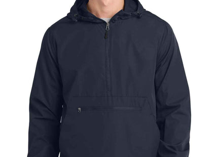 SportTek Packable Anorak JST66 True Navy