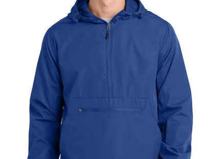 SportTek Packable Anorak JST66 True Royal