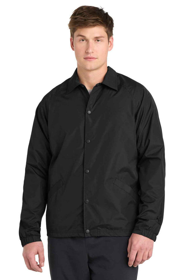 SportTek Sideline Jacket JST71 Black