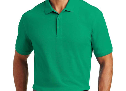 Port Authority Core Classic Pique Polo K100 Bright Kelly Green