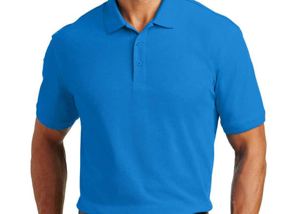 Port Authority Core Classic Pique Polo K100 Coastal Blue