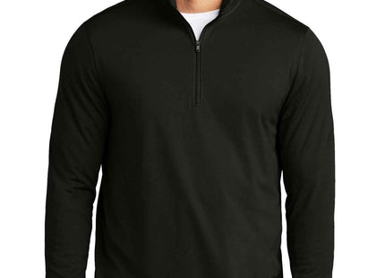 Port Authority Dry Zone UV MicroMesh 1/4Zip K112 Deep Black