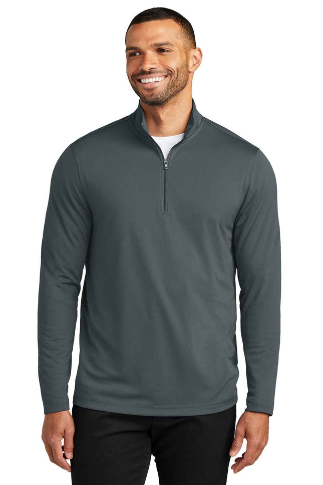 Port Authority Dry Zone UV MicroMesh 1/4Zip K112 Graphite