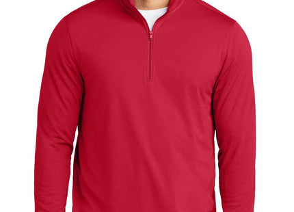 Port Authority Dry Zone UV MicroMesh 1/4Zip K112 Rich Red