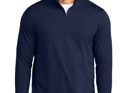 Port Authority Dry Zone UV MicroMesh 1/4Zip K112 River Blue Navy