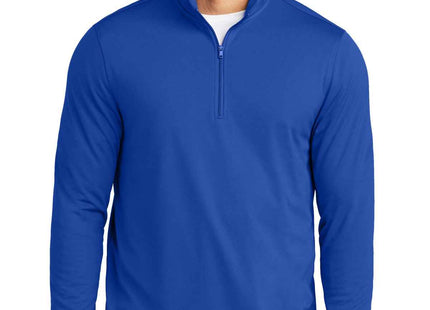 Port Authority Dry Zone UV MicroMesh 1/4Zip K112 True Royal