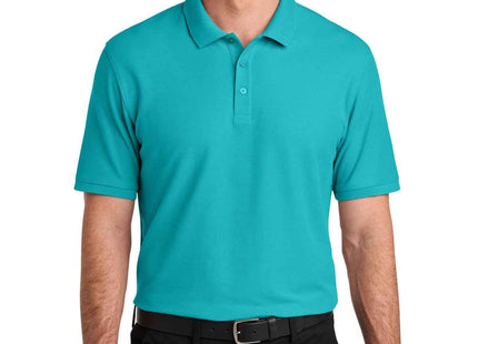 Port Authority Wearever Signature Pique Polo K200 Aquamarine