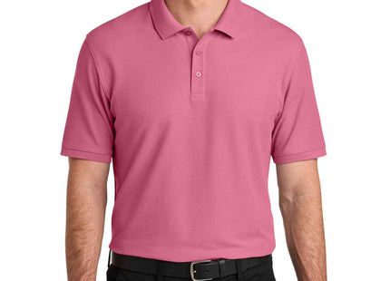 Port Authority Wearever Signature Pique Polo K200 Awareness Pink