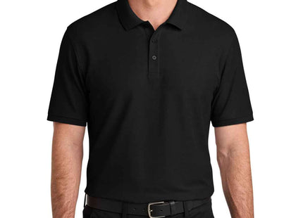 Port Authority Wearever Signature Pique Polo K200 Deep Black