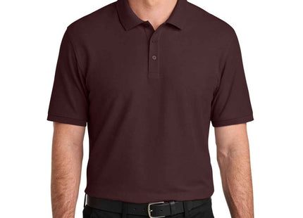 Port Authority Wearever Signature Pique Polo K200 Maroon