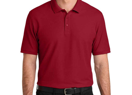 Port Authority Wearever Signature Pique Polo K200 Rich Red