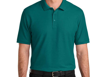 Port Authority Wearever Signature Pique Polo K200 Teal Green