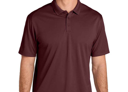 Port Authority Wearever Performance Pique Polo K240 Burgundy