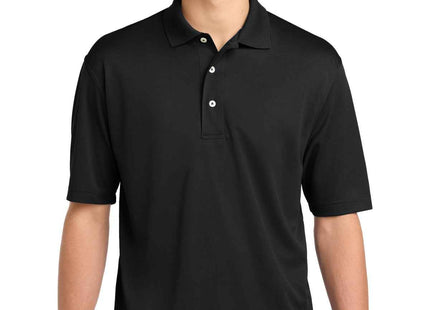 SportTek DriMesh Polo K469 Black