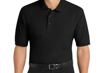 Port Authority Silk Touch Polo K500 Black