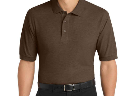 Port Authority Silk Touch Polo K500 Coffee Bean