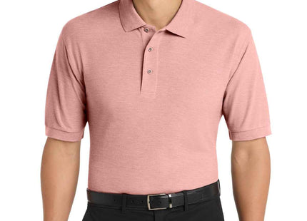 Port Authority Silk Touch Polo K500 Light Pink