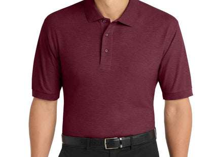 Port Authority Silk Touch Polo K500 Maroon