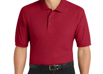 Port Authority Silk Touch Polo K500 Red