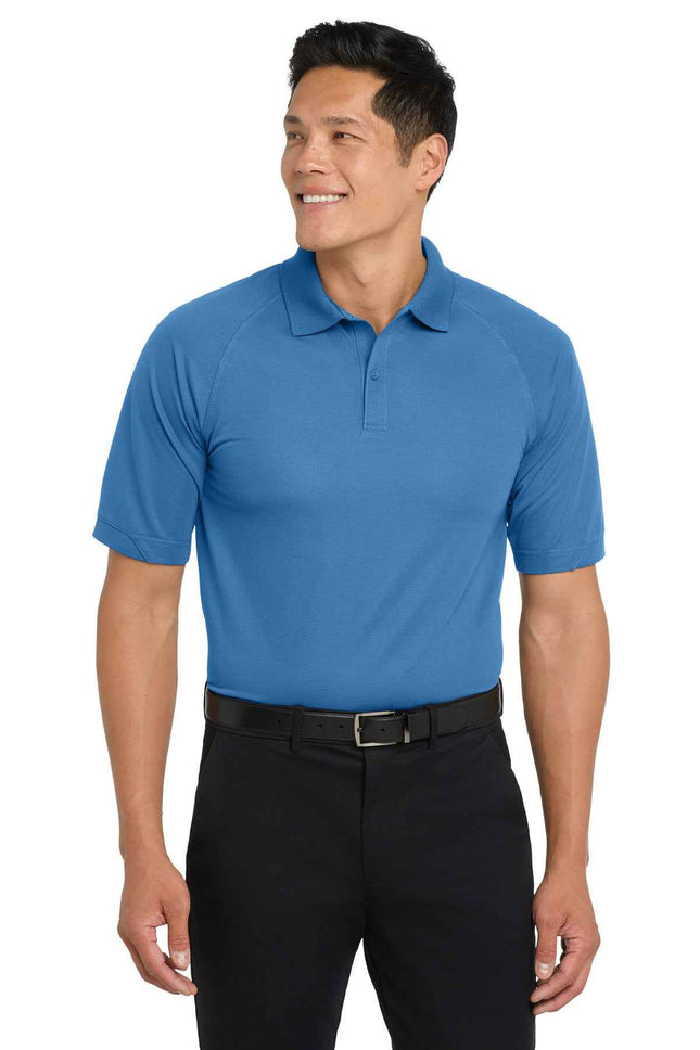 Port Authority Dry Zone Ottoman Polo K525 Blue Lake