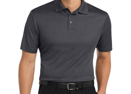 Port Authority Performance Fine Jacquard Polo K528 Grey Smoke