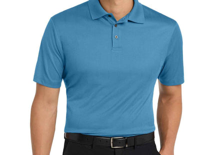 Port Authority Performance Fine Jacquard Polo K528 Ocean Blue