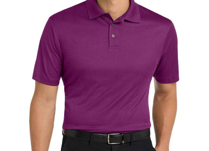 Port Authority Performance Fine Jacquard Polo K528 Violet Purple