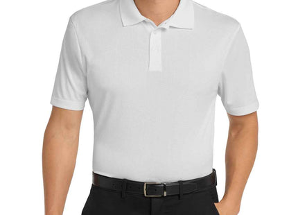 Port Authority Performance Fine Jacquard Polo K528 White