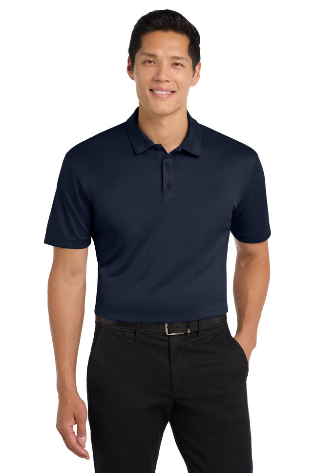 Port Authority Tall Silk Touch Performance Polo TLK540 Navy