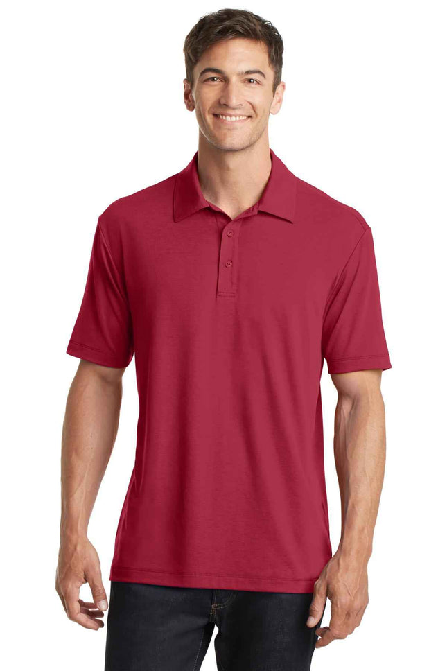 Port Authority Cotton Touch Performance Polo K568 Chili Red