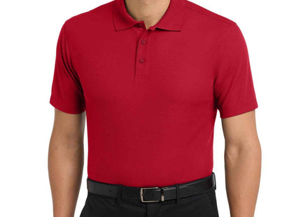 Port Authority Dry Zone Grid Polo K572 Engine Red
