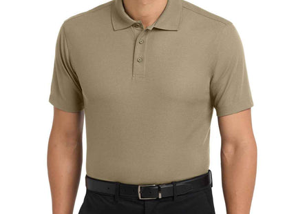 Port Authority Dry Zone Grid Polo K572 Tan