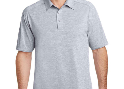 Port Authority Digi Heather Performance Polo K574 Light Grey