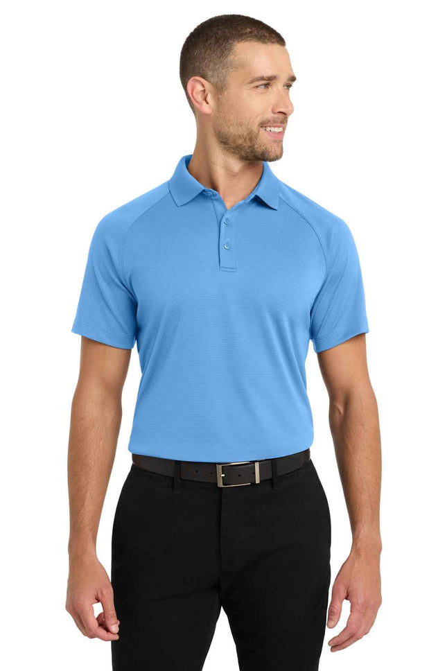 Port Authority Crossover Raglan Polo K575 Azure Blue