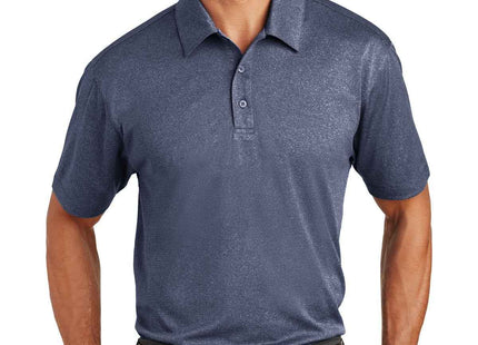Port Authority Trace Heather Polo K576 True Navy Heather