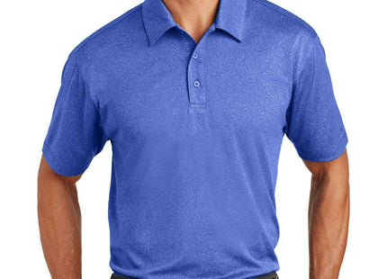 Port Authority Trace Heather Polo K576 True Royal Heather