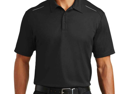 Port Authority Pinpoint Mesh Polo K580 Black