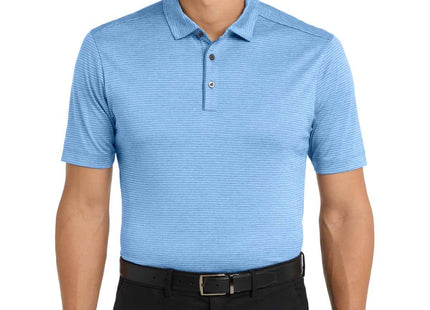 Port Authority Shadow Stripe Polo K585 Carolina Blue