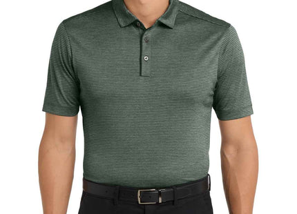 Port Authority Shadow Stripe Polo K585 Deep Forest Green