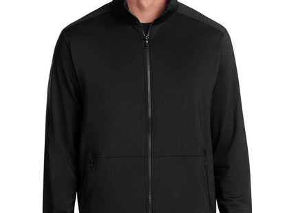 Port Authority Accord Stretch Fleece FullZip K595 Black