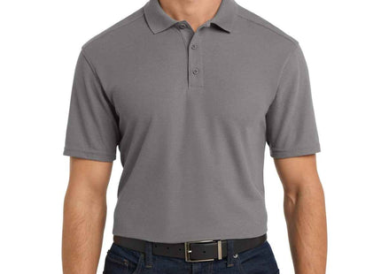 Port Authority EZPerformance Pique Polo K600 Sterling Grey