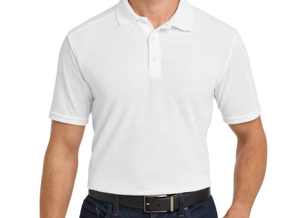 Port Authority EZPerformance Pique Polo K600 White