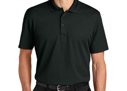 Port Authority Plaited Pique Polo K620 Deep Black
