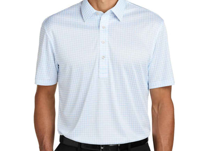 Port Authority Shirt Collar Polo K700 Cloud Blue Check